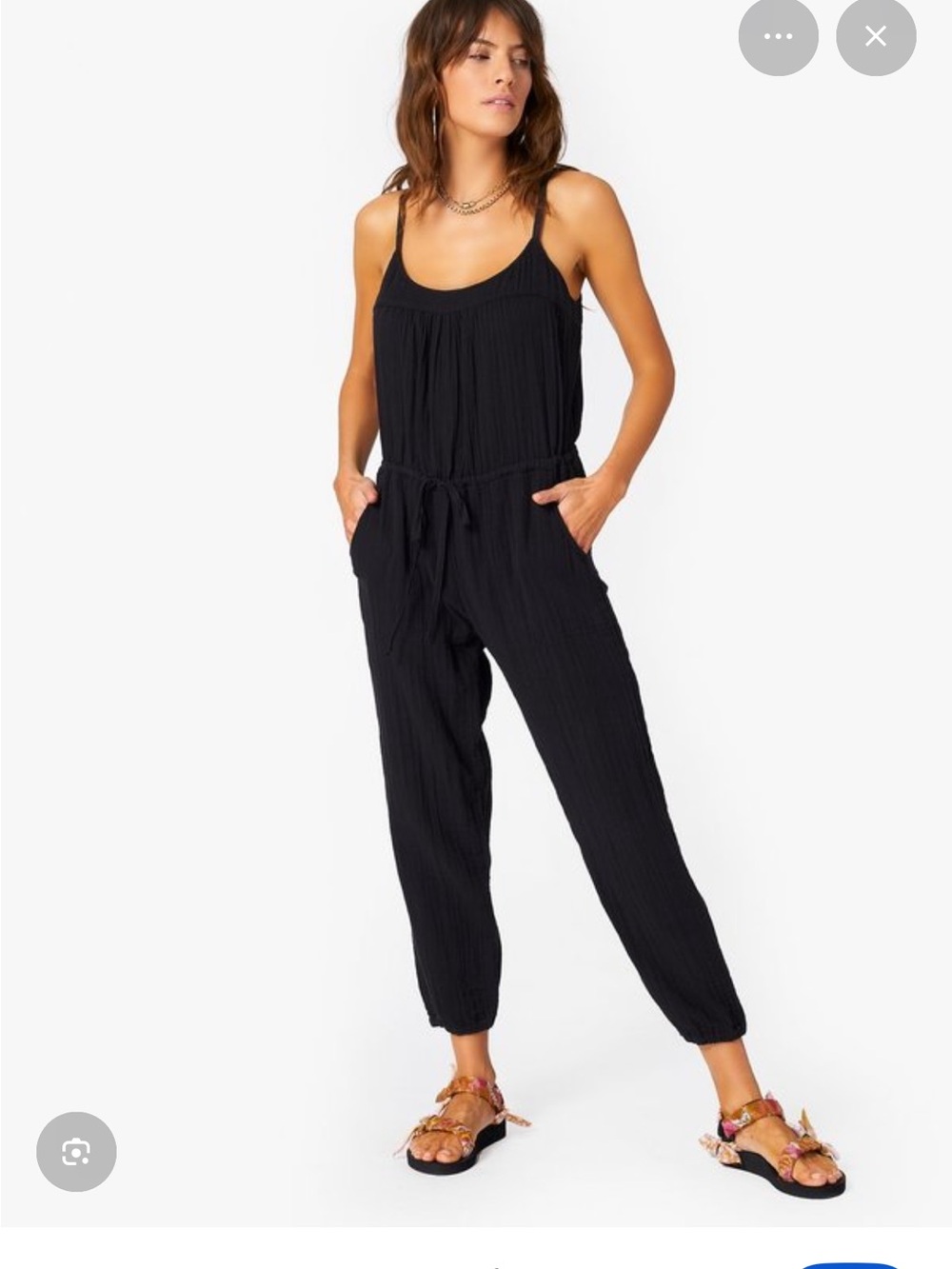 Xirena Jayden Black Jumpsuit
